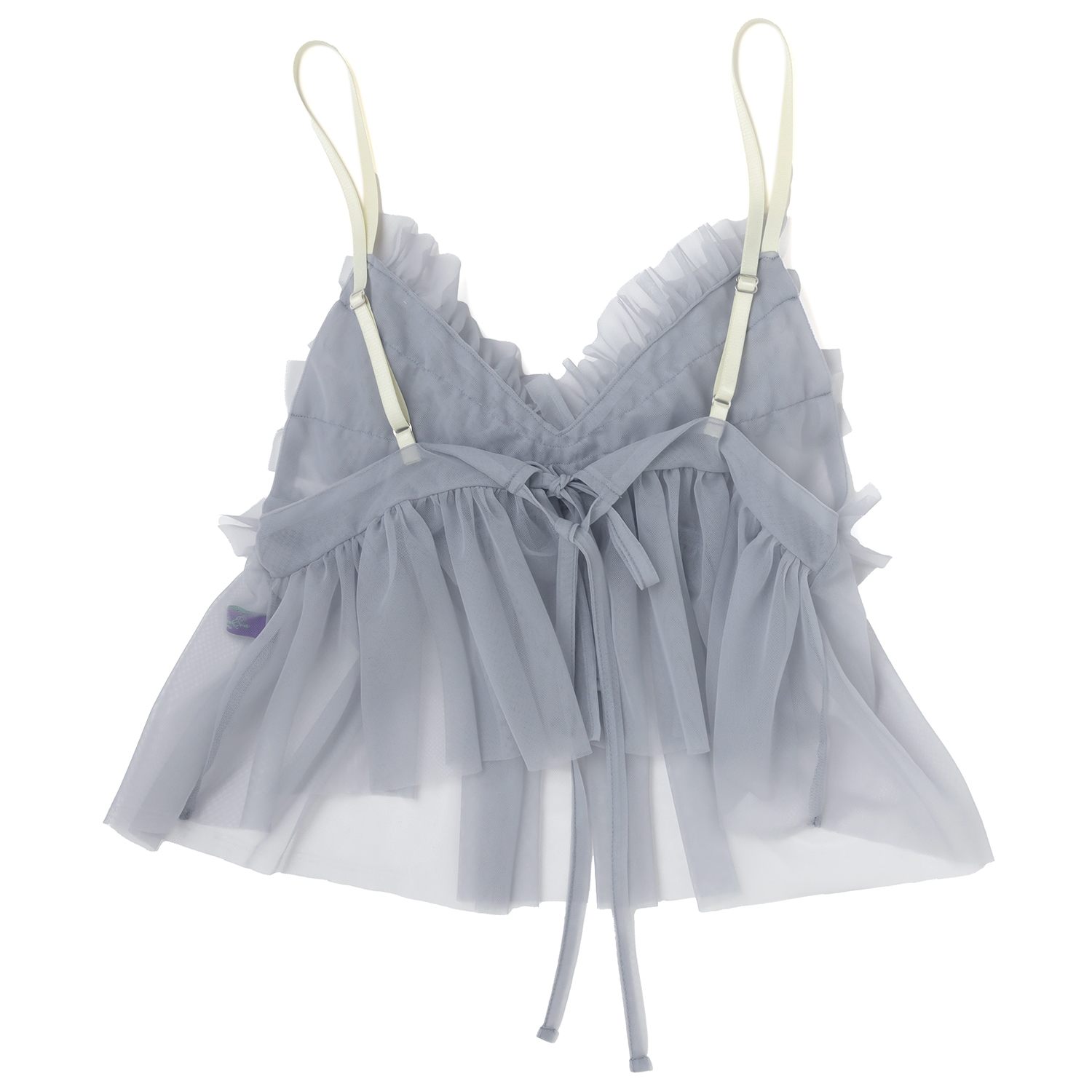EVANGELION Tulle Camisole（GRAY）