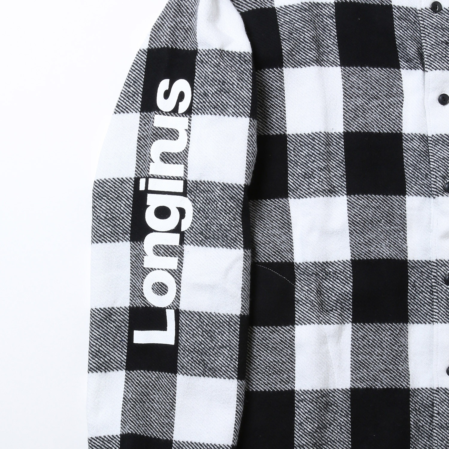 EVANGELION XIII FLANNEL CHECK SHIRTS JKT (ホワイト)