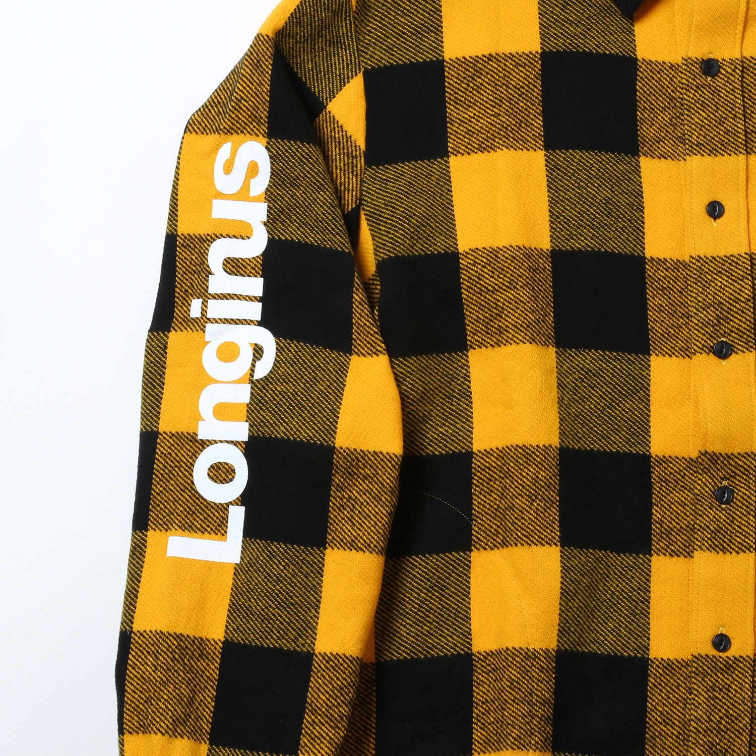 EVANGELION XIII FLANNEL CHECK SHIRTS JKT (イエロー)