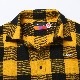 EVANGELION XIII FLANNEL CHECK SHIRTS JKT (イエロー)
