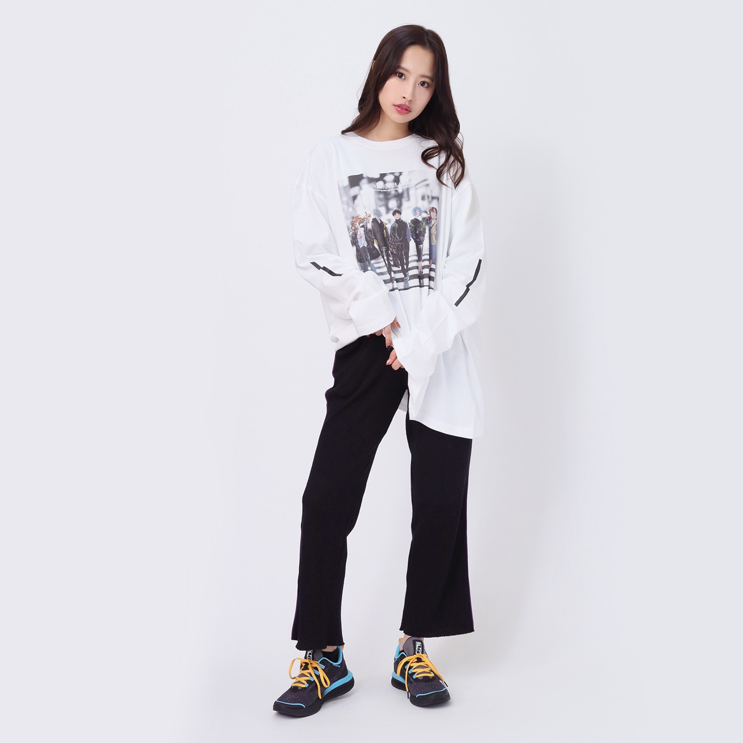 RADIO EVA Illustration Cutsew β（Mai Yoneyama）（WHITE）