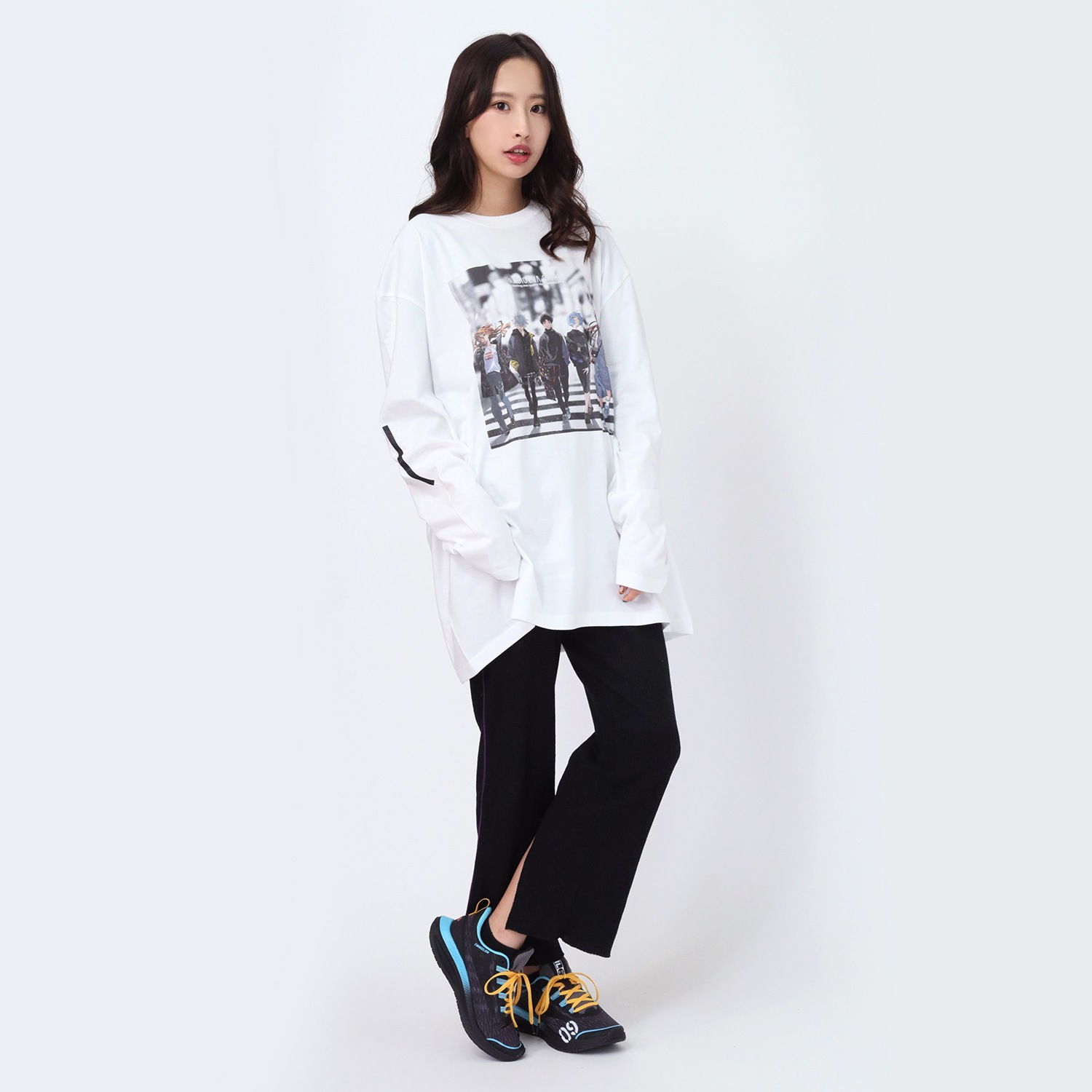 RADIO EVA Illustration Cutsew β（Mai Yoneyama）（WHITE）