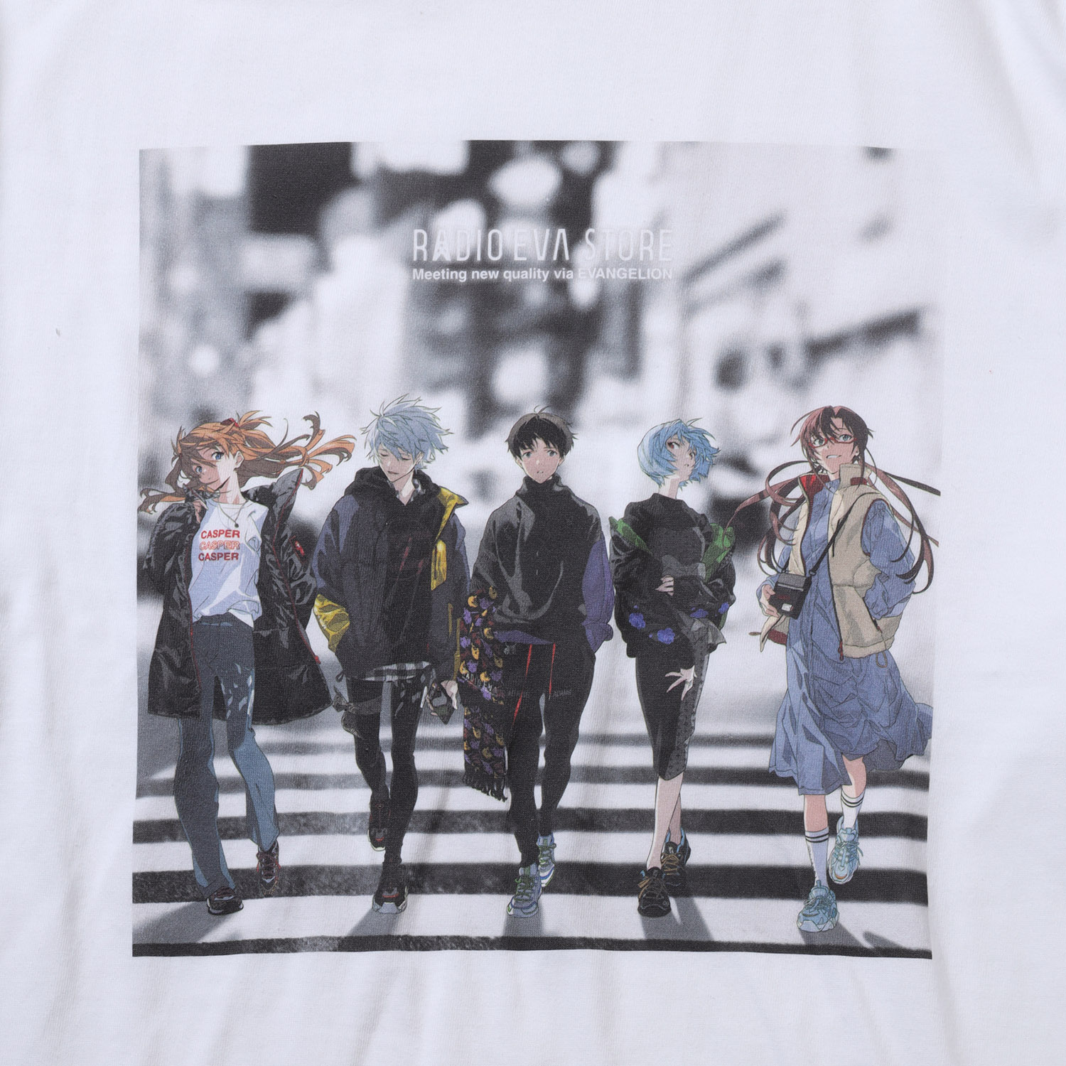 RADIO EVA Illustration Cutsew β（Mai Yoneyama）（WHITE）