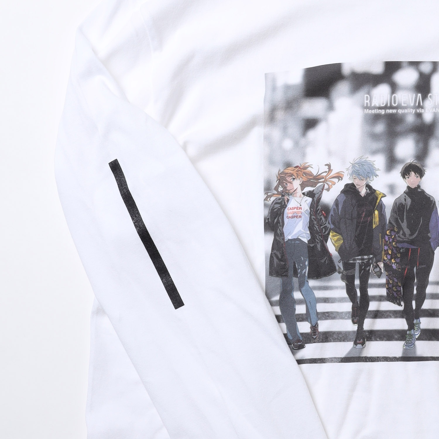 RADIO EVA Illustration Cutsew β（Mai Yoneyama）（WHITE）