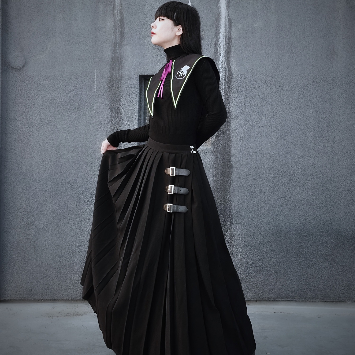 Sailor collar by MALICIOUS.X (BLACK(GREEE×VIOLET))
