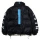 EVANGELION REVERSIBLE BUBBLE DOWN JACKET by FIRST DOWN (BLACKWHITE)
