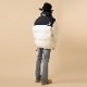 EVANGELION REVERSIBLE BUBBLE DOWN JACKET by FIRST DOWN (BLACKWHITE)