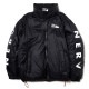 EVANGELION REVERSIBLE BUBBLE DOWN JACKET by FIRST DOWN (BLACKWHITE)