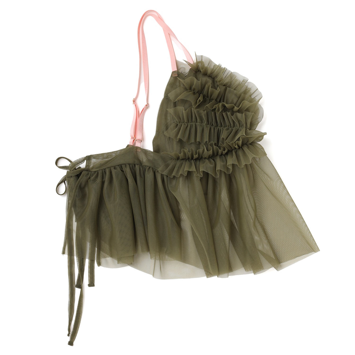 EVANGELION Tulle Camisole（OLIVE）