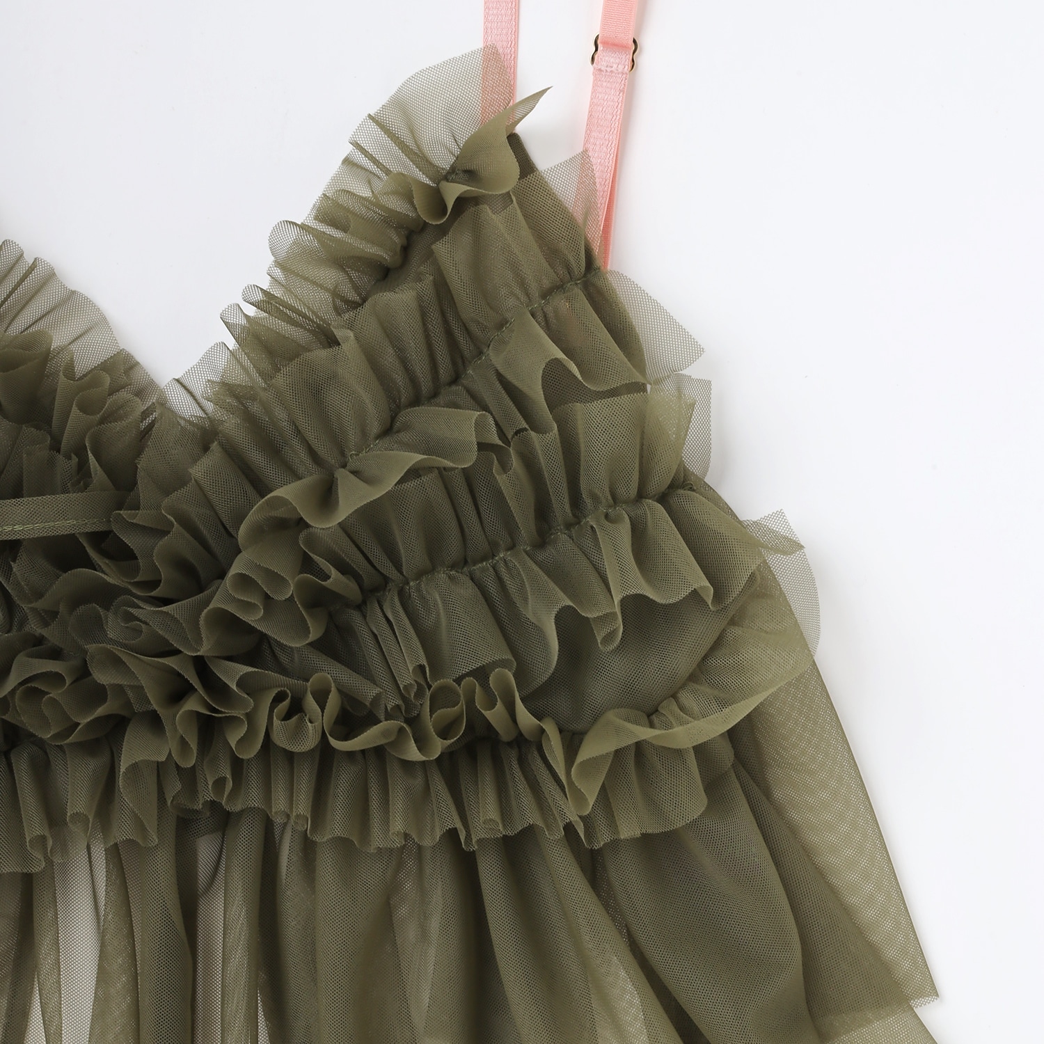 EVANGELION Tulle Camisole（OLIVE）