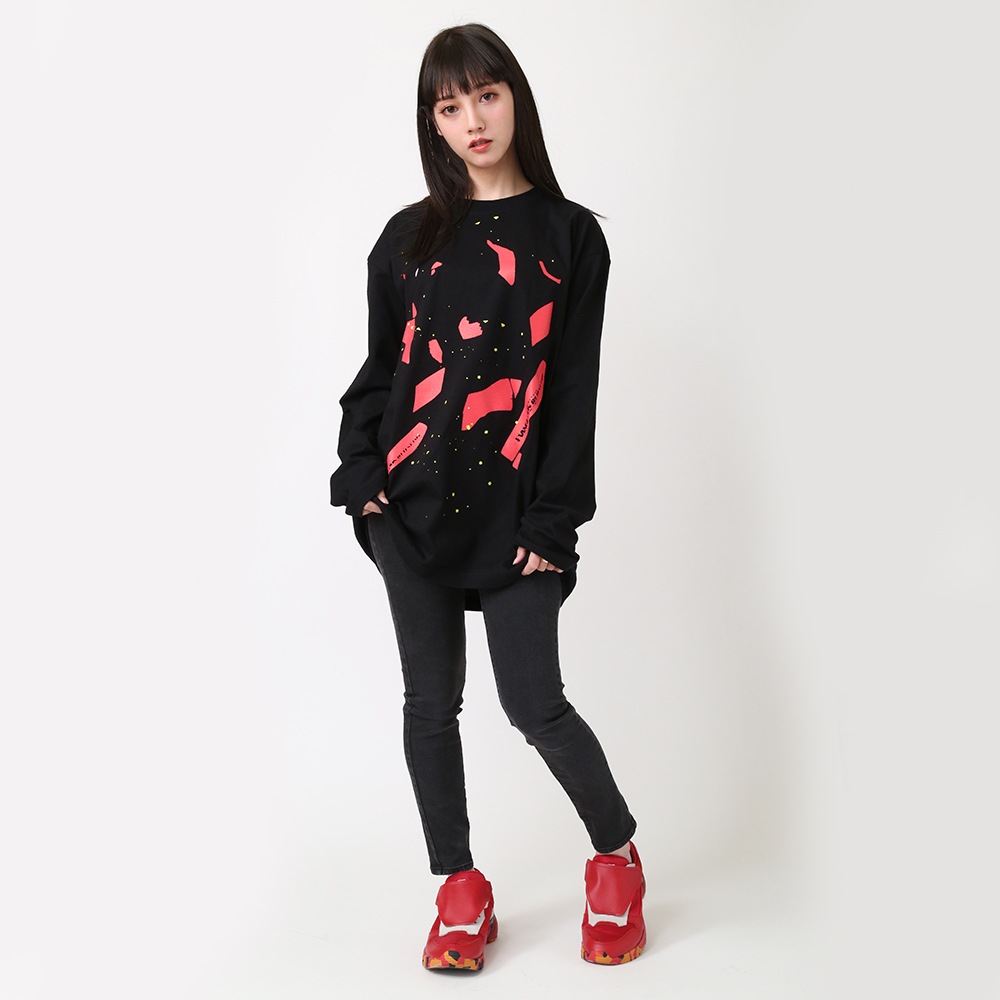 【激レア 限定モデル】 エヴァンゲリオン ラヂオエヴァ 長袖カットソー おまけ付 激レア 限定モデル】 エヴァンゲリオン ラヂオエヴァ 長袖カットソー