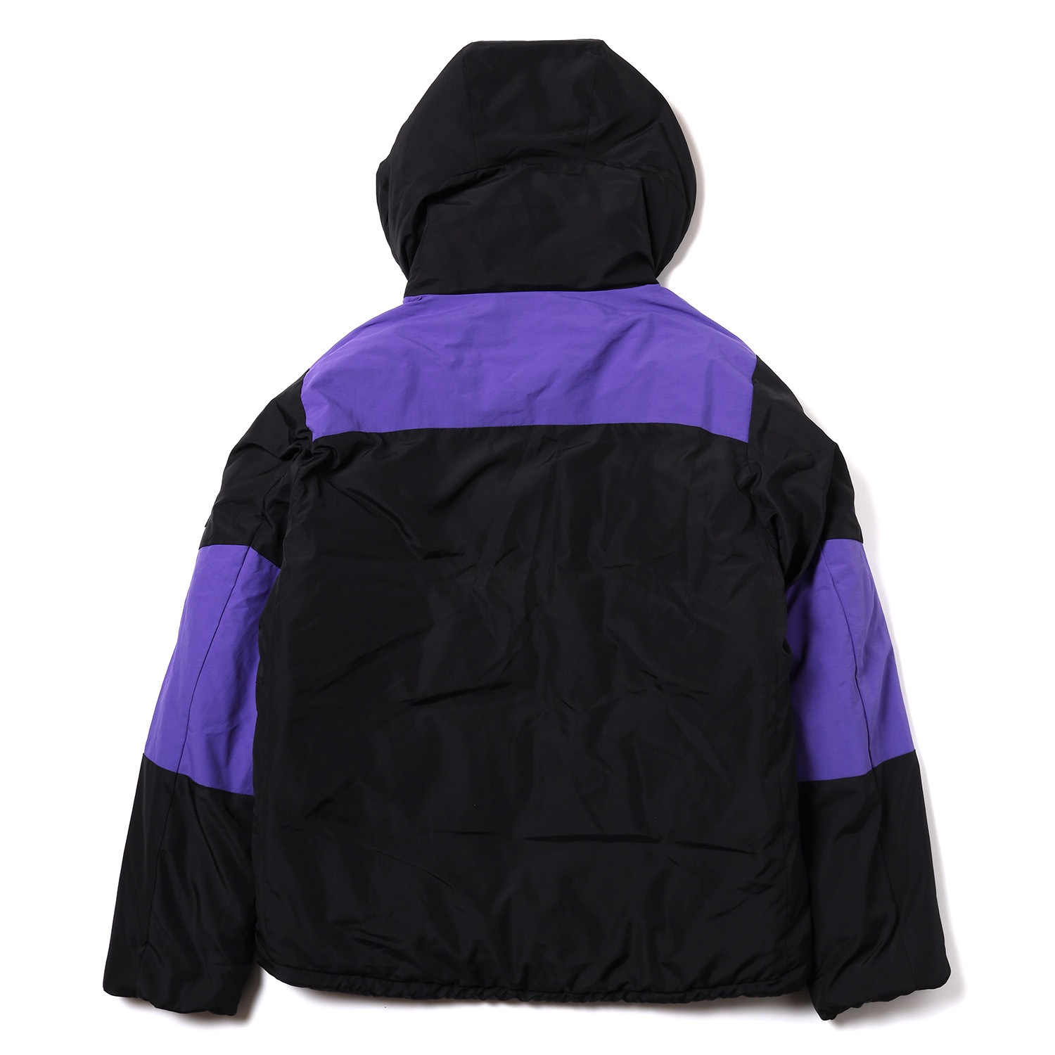 EVANGELION 2TONE DOWN JACKET (BLACK(EVA-01))