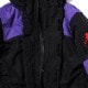 EVANGELION 2TONE DOWN JACKET (BLACK(EVA-01))