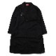 EVA-01 Flower Embroidery ENGINEER COAT (BLACK)