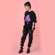 EVA T-Shirt β (BLACK×PURPLE)