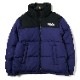 EVANGELION REVERSIBLE BUBBLE DOWN JACKET by FIRST DOWN (BLACK NAVY)
