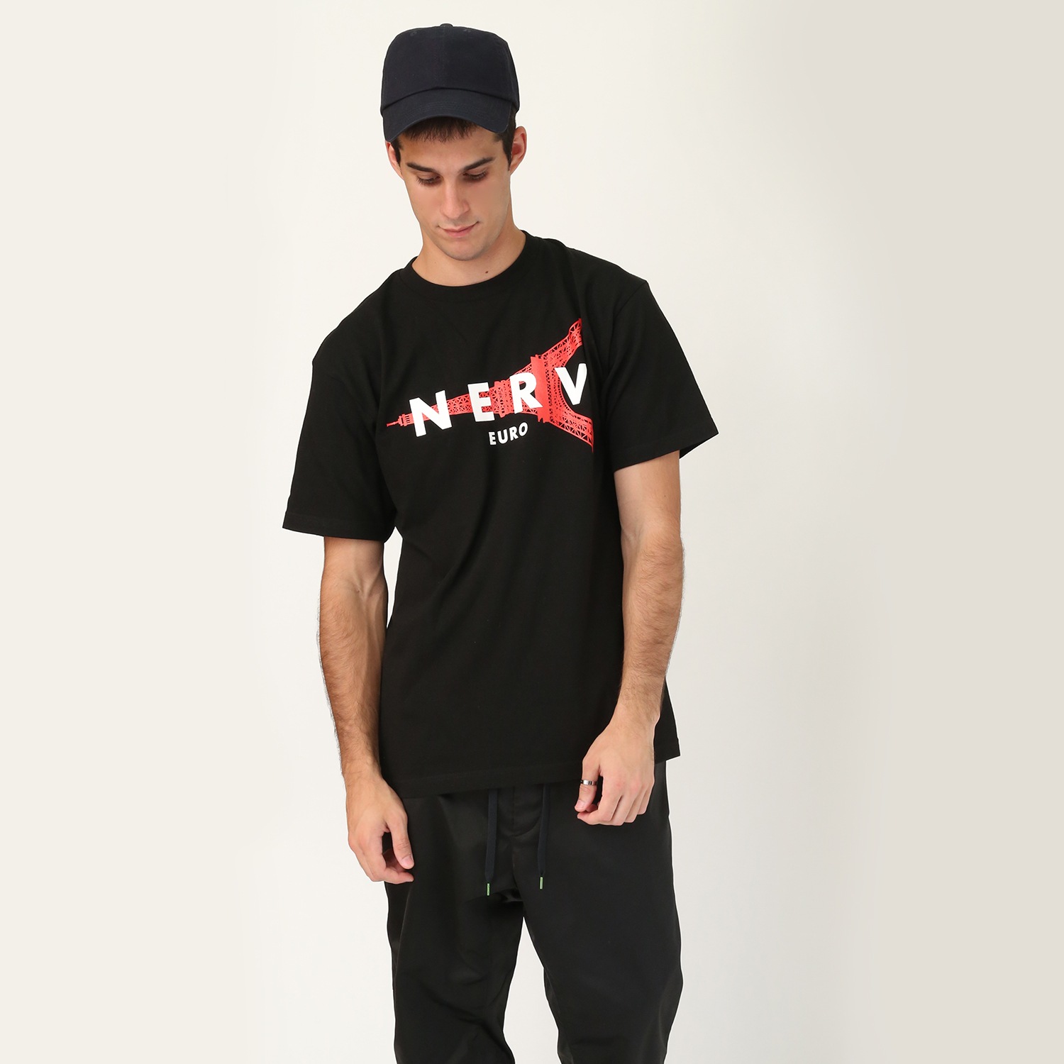 EURO NERV T-Shirt（BLACK）