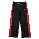 EVANGELION LINE PANTS (ブラック×レッド)