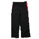 EVANGELION LINE PANTS (ブラック×レッド)