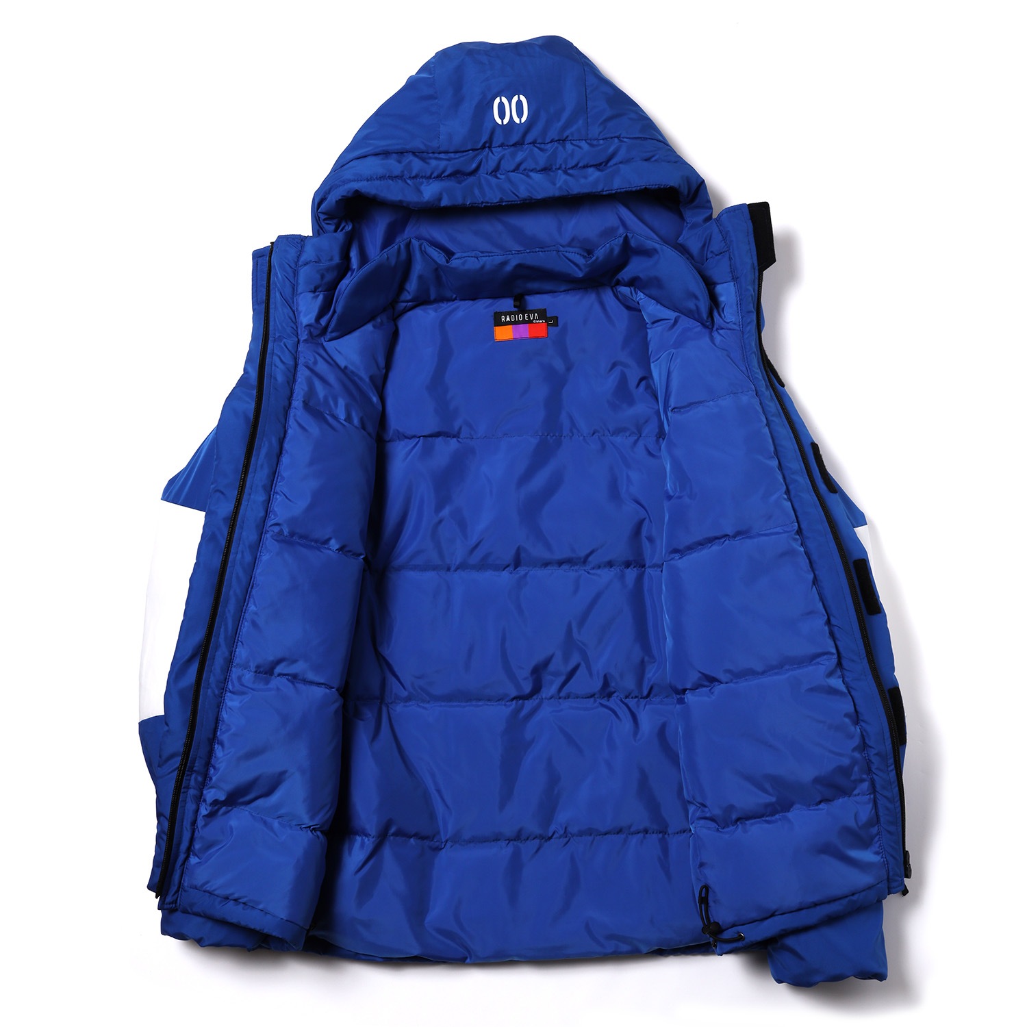 EVANGELION 2TONE DOWN JACKET (BLUE(EVA-00))