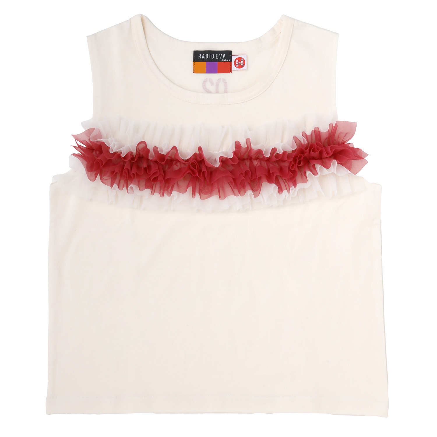 EVANGELION Sleeveless Cutsew（OFF WHITE）