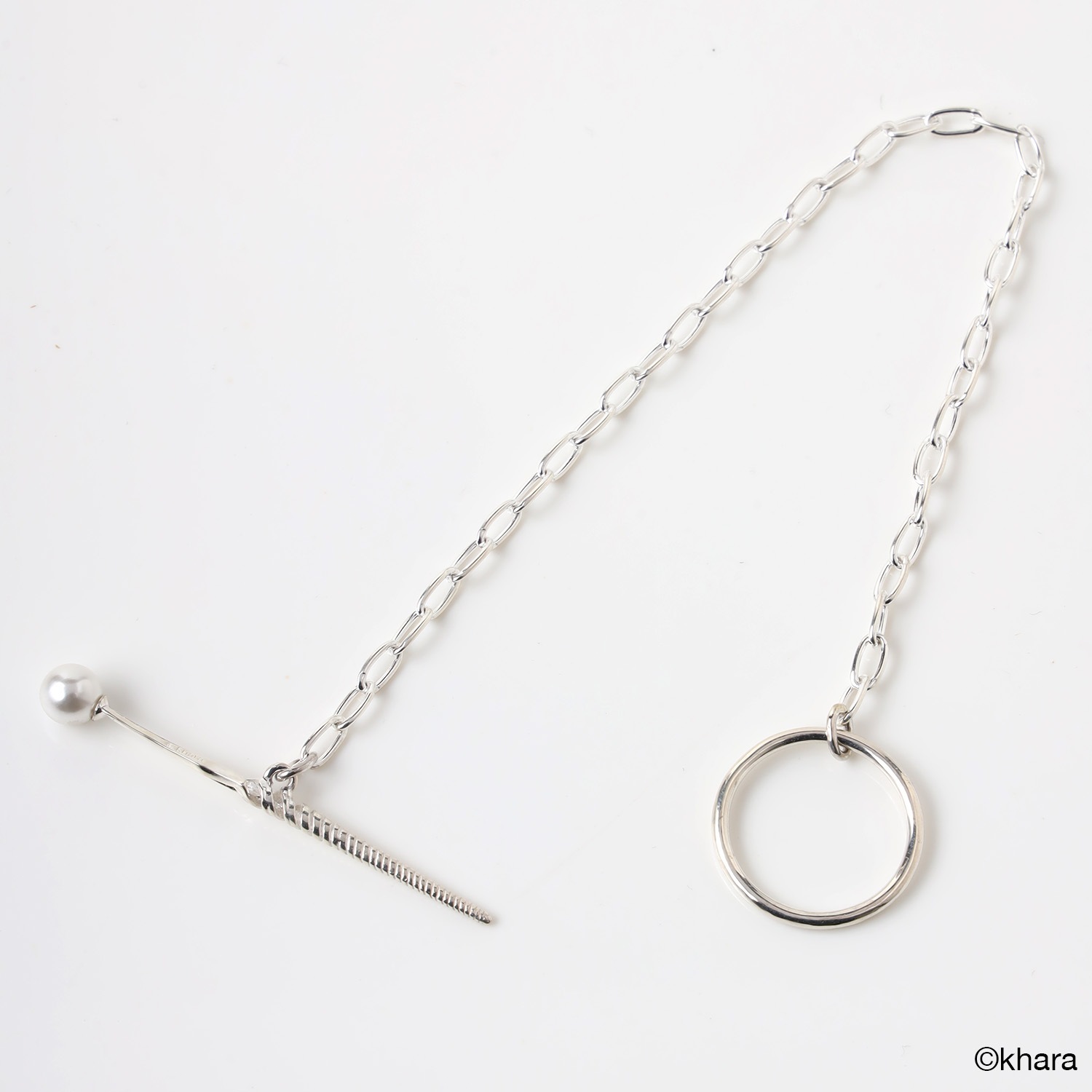 Longinus Pearl Bracelet（SILVER）
