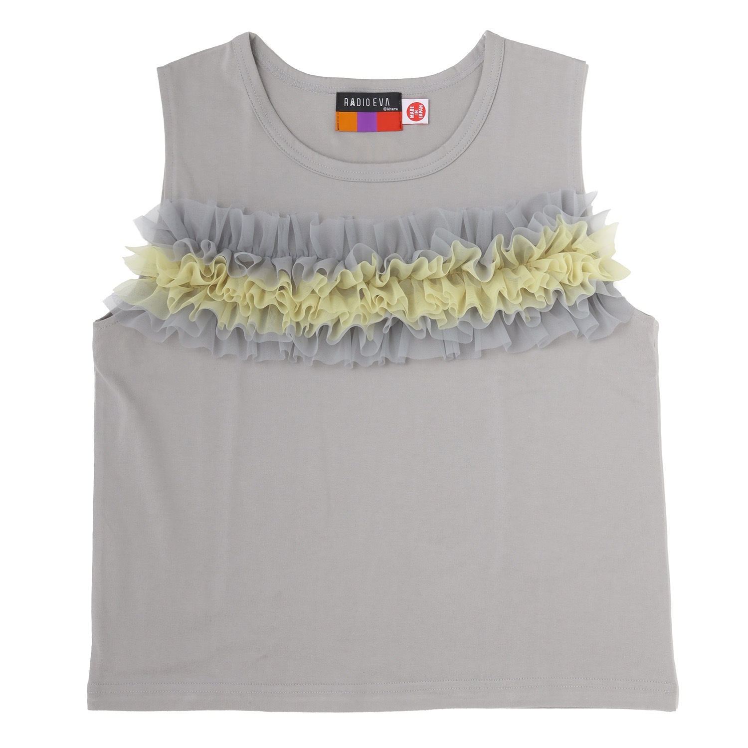 EVANGELION Sleeveless Cutsew（GRAY）