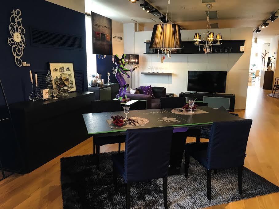 EVANGELION EXTENSION DINING TABLE (初号機)