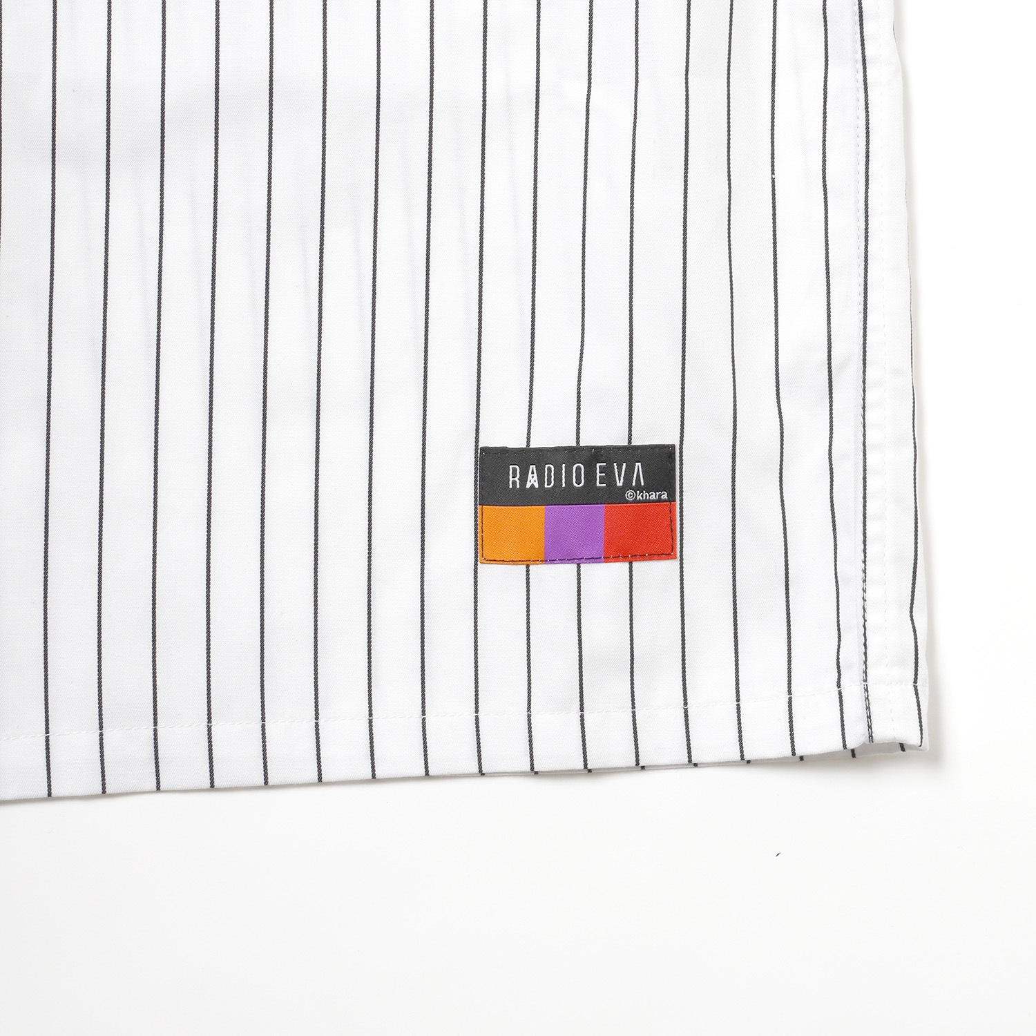 THE BEAST STRIPE WORK SHIRT (WHITE)