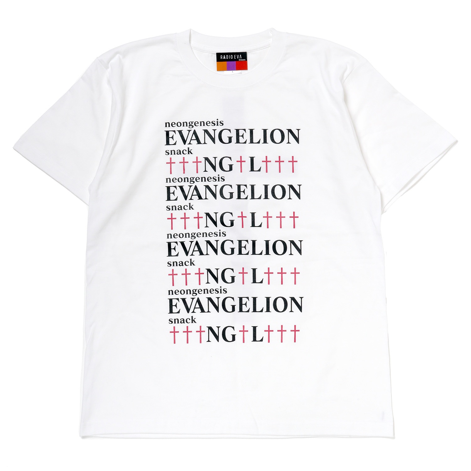 EVANGELION T-Shirt by SNACK NGL (WHITE)
