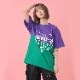 TOKYO-3 2Tone T-Shirt  (PURPLEGREEN)