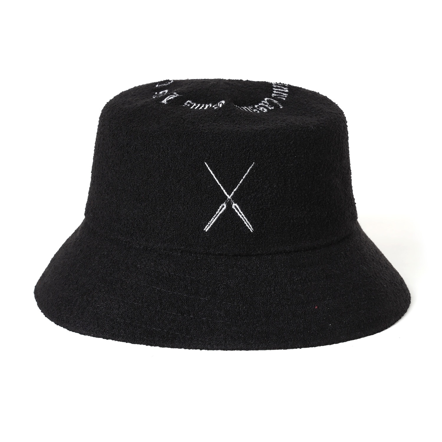CIRCLE LANCE Bucket Hat by KANGOLBLACK