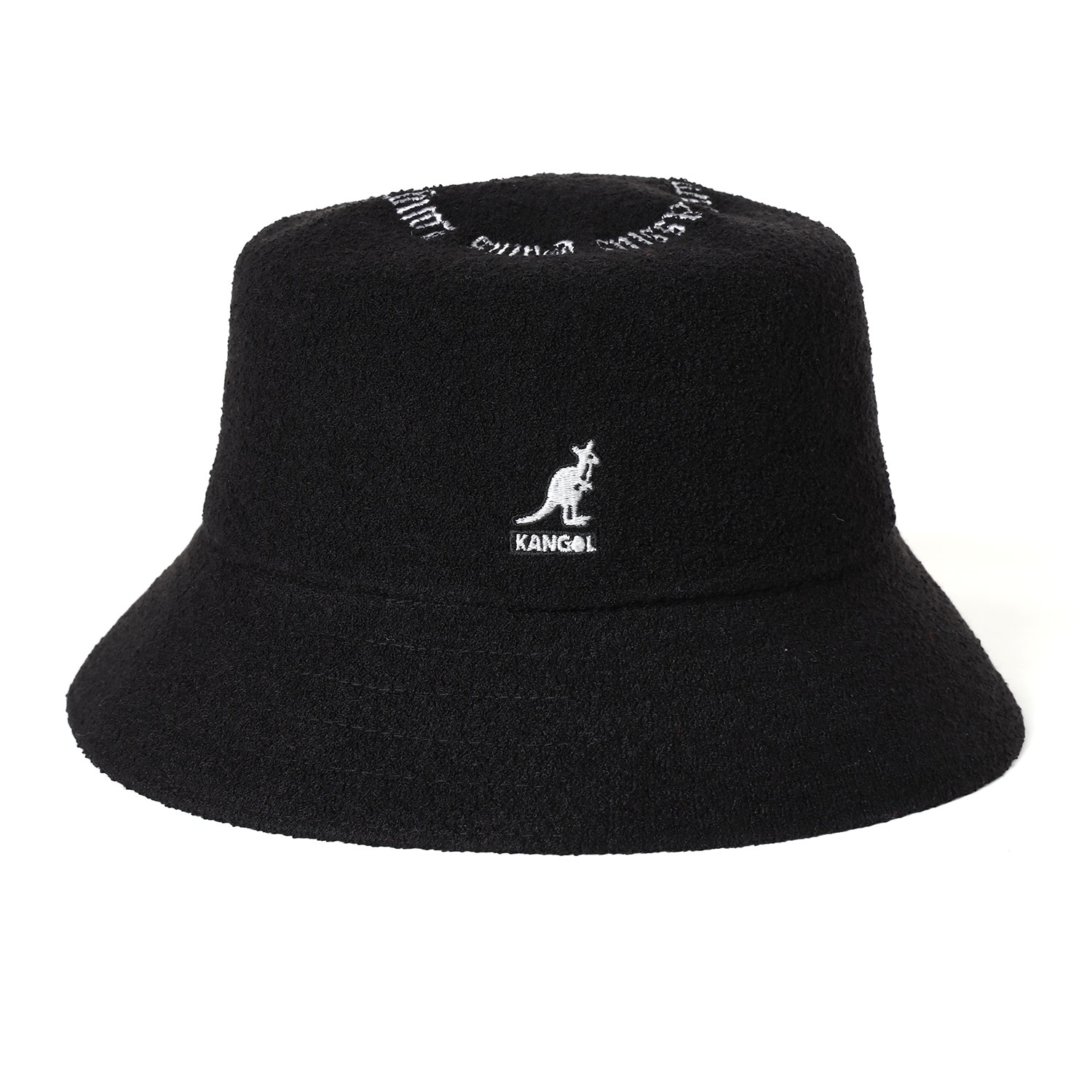 CIRCLE LANCE Bucket Hat by KANGOLBLACK