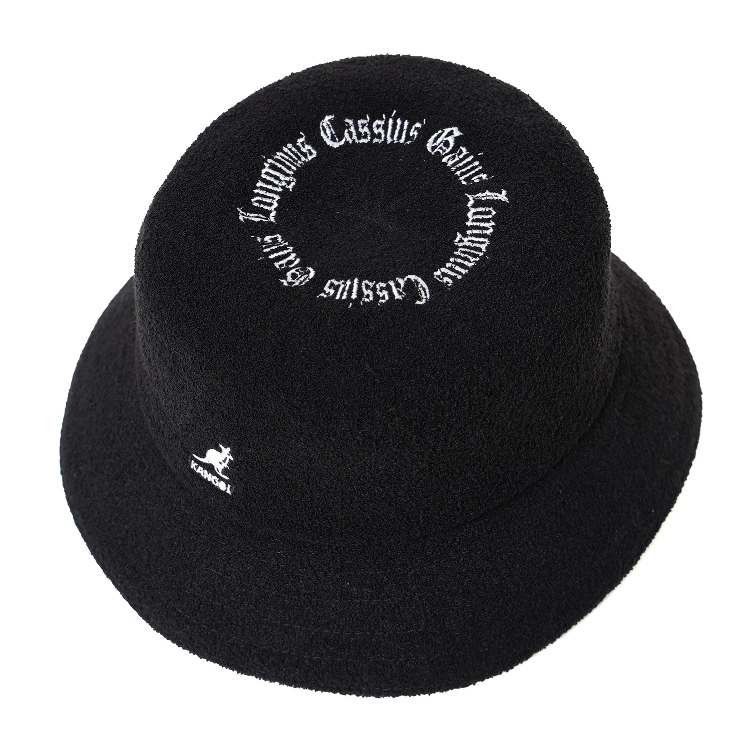 CIRCLE LANCE Bucket Hat by KANGOLBLACK