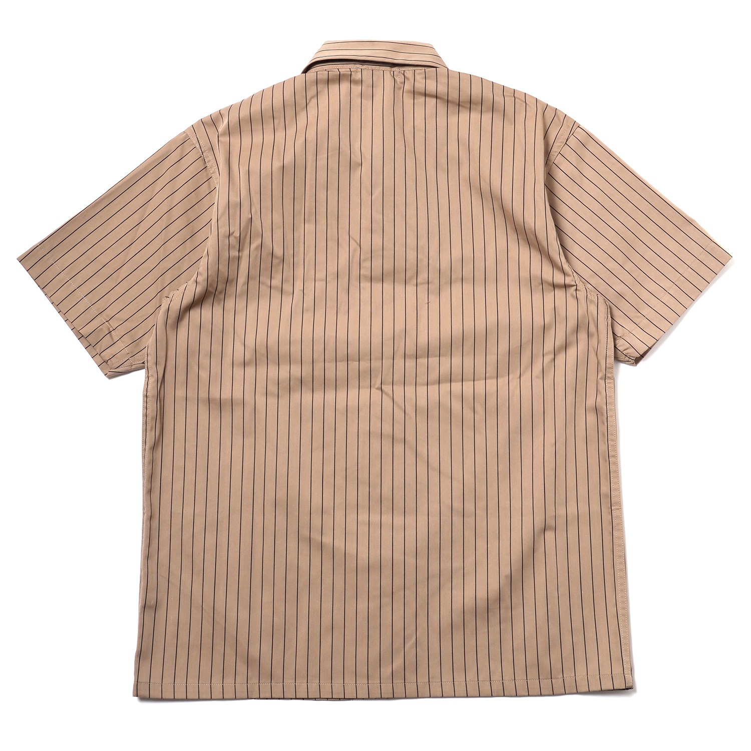 THE BEAST STRIPE WORK SHIRT (BEIGE)