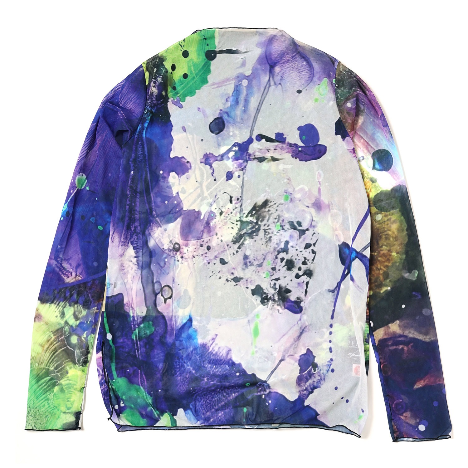 EVANGELION Graffiti Sheer Cutsew by Cigarette-burns (PURPLE(EVA-01))