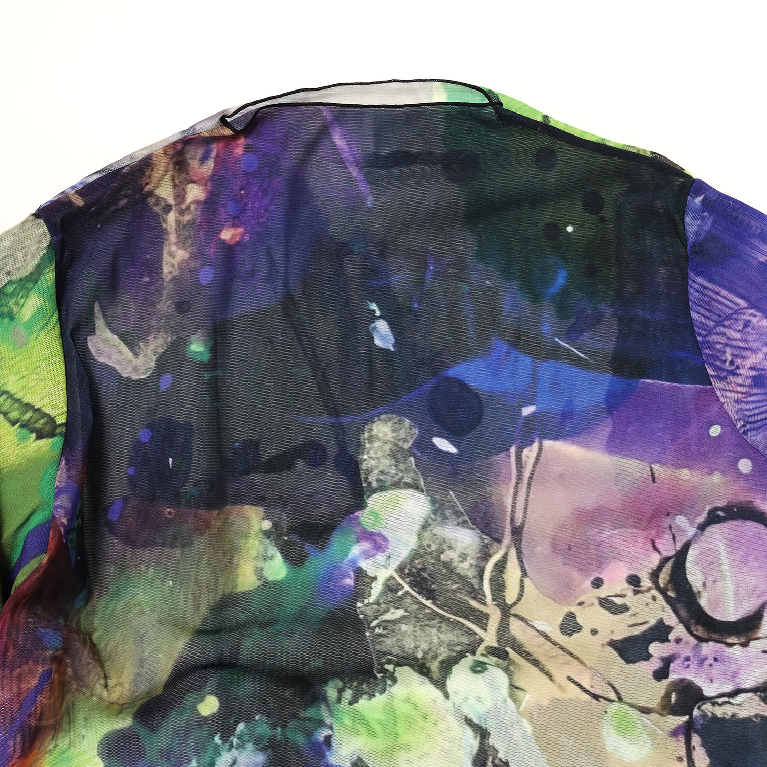 EVANGELION Graffiti Sheer Cutsew by Cigarette-burns (PURPLE(EVA-01))