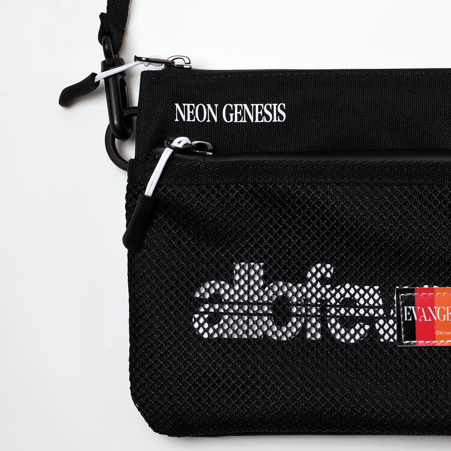 EVANGELION SHIN SACOCHE BAG by FIRE FIRST (BLACK)