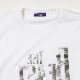 THE BEAST BIG T-Shirt (WHITE×SILVER)