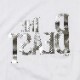 THE BEAST BIG T-Shirt (WHITE×SILVER)
