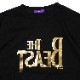 THE BEAST BIG T-Shirt (BLACK×GOLD)