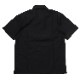 EVA-01 Flower Embroidery SHORT SLEEVE SHIRT BLACK EDITION (BLACK)