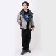 EVANGELION BOA RIDERS JACKET (GRAYNAVY(KAWORU))