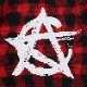 CIRCLE EVA FLANNEL CHECK SHIRTS (RED)