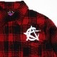CIRCLE EVA FLANNEL CHECK SHIRTS (RED)
