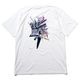 Abstract EVANGELION T-Shirt β（KENTA KAKIKAWA）（WHITE（EVA-01））