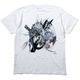 Abstract EVANGELION T-Shirt β（KENTA KAKIKAWA）（WHITE（EVA-01 β））