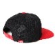 THE BEAST Embroidery Cap（BLACK×RED）