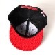 THE BEAST Embroidery Cap（BLACK×RED）
