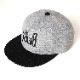 THE BEAST Embroidery Cap（GRAY×BLACK）